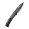 Ніж складаний туристичний Civivi Caetus Flipper, (8.8 см) Damascus / Carbon Fiber 