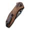 Ніж складаний кишеньковий Civivi ODD 22, (7.5 см) Damascus / Guibourtia Wood