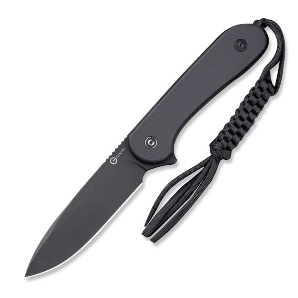 Ніж фіксований тактичний Civivi Elementum, (10.1 см) D2 / G10 чорний 