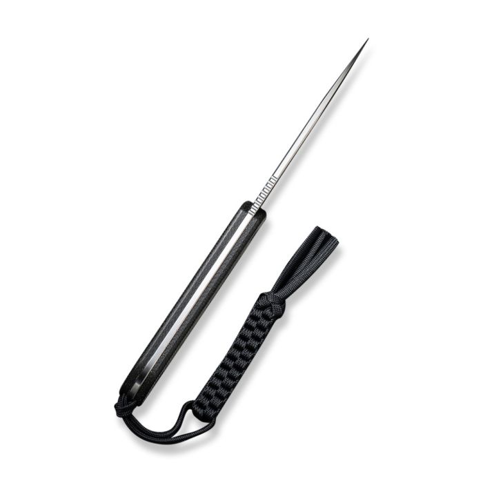 Ніж фіксований тактичний Civivi Elementum, (10.1 см) D2 / Micarta чорний