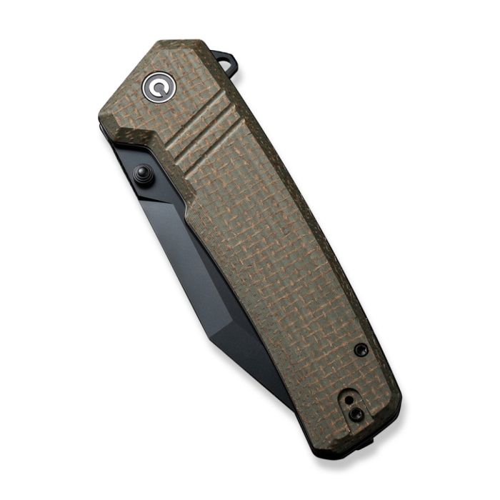 Ніж складаний тактичний Civivi Bhaltair, (10.1 см) 14C28N / Micarta зелений 