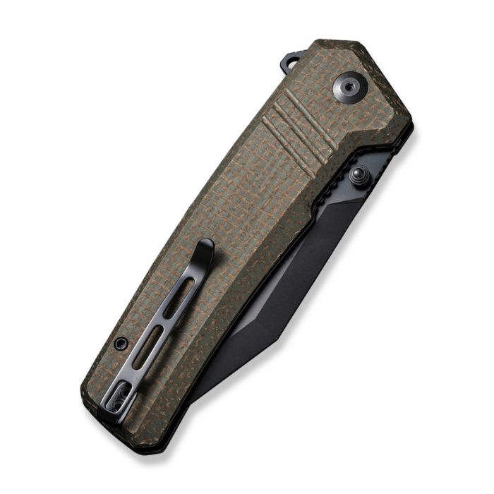 Ніж складаний тактичний Civivi Bhaltair, (10.1 см) 14C28N / Micarta зелений 