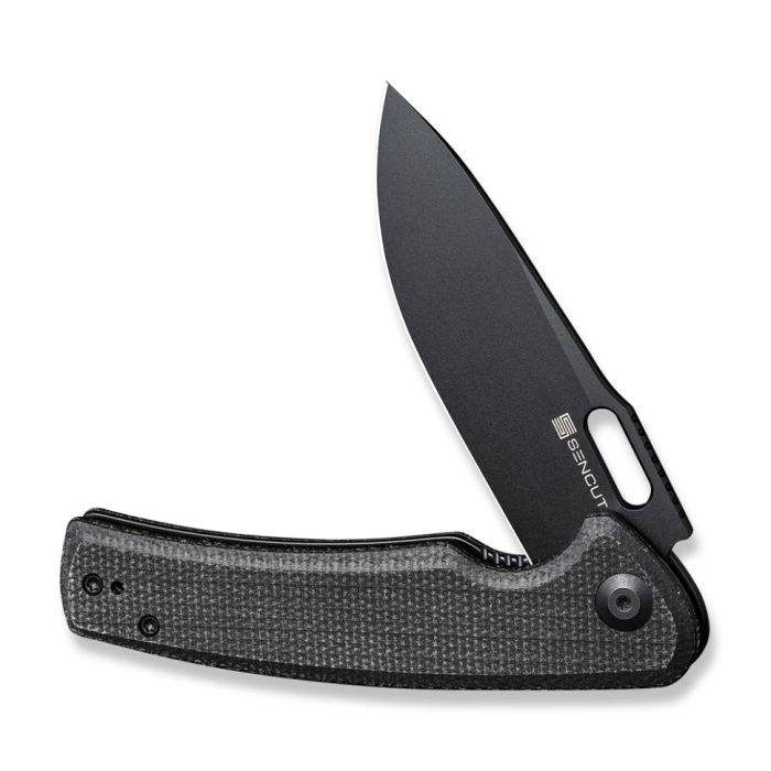 Ніж складаний туристичний Sencut Vesperon, (8.5 см) 9Cr18MoV / Micarta чорний