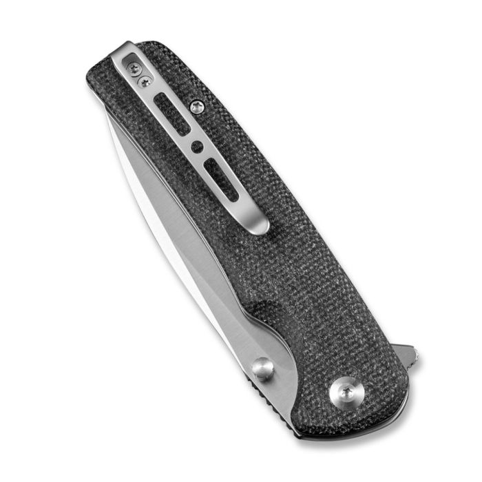 Ніж складаний туристичний Sencut Sachse, (8.8 см) 9Cr18MoV / Micarta чорний