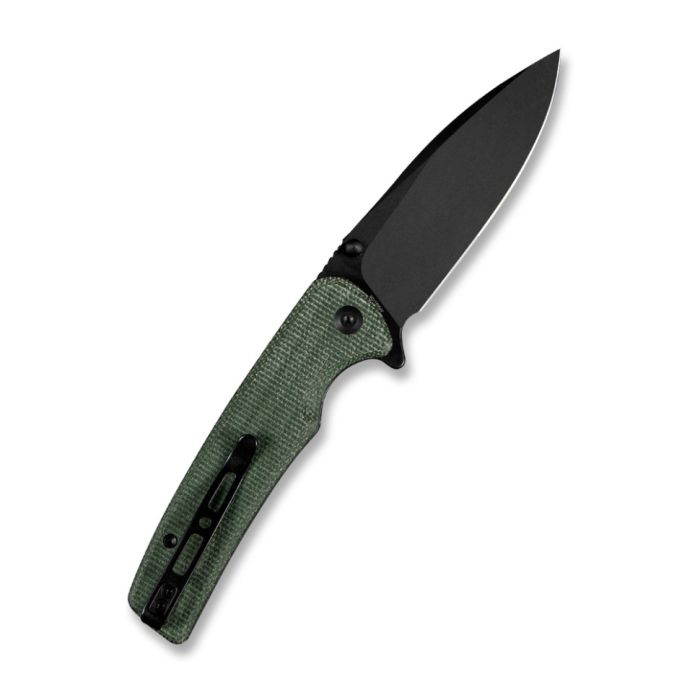 Ніж складаний туристичний Sencut Sachse, (8.8 см)  9Cr18MoV / Micarta зелений