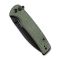 Ніж складаний туристичний Sencut Sachse, (8.8 см)  9Cr18MoV / Micarta зелений