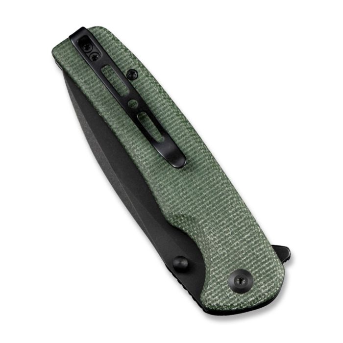 Ніж складаний туристичний Sencut Sachse, (8.8 см)  9Cr18MoV / Micarta зелений