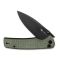 Ніж складаний туристичний Sencut Sachse, (8.8 см)  9Cr18MoV / Micarta зелений