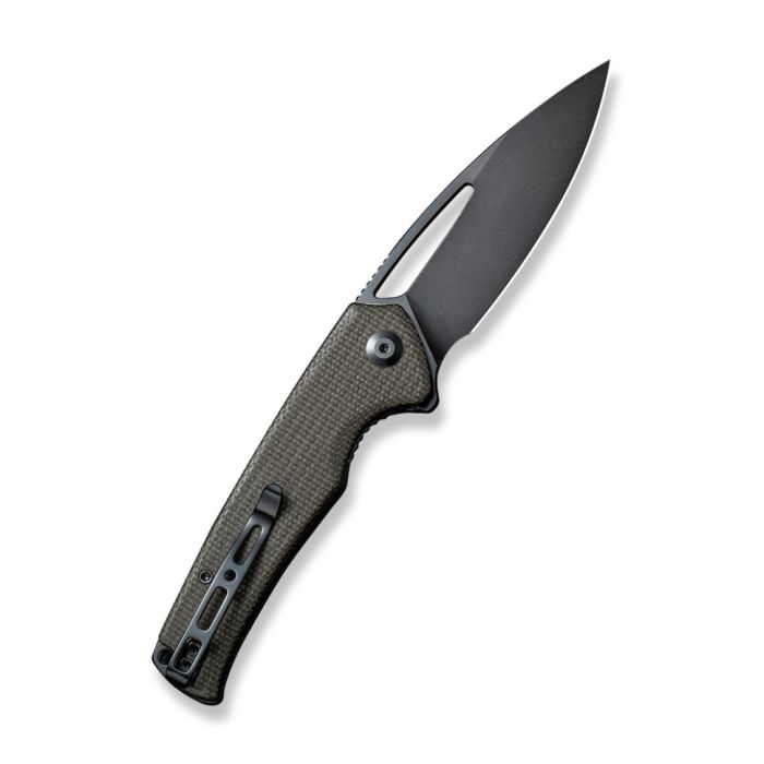 Ніж складаний туристичний Sencut Mims, (8.8 см) 9Cr18MoV / Micarta темно-зелений