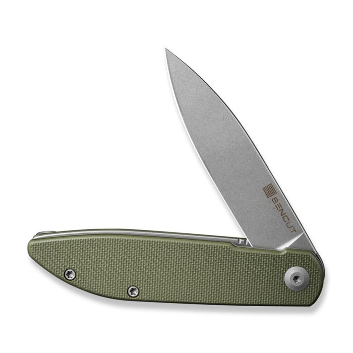 Ніж складаний кишеньковий Sencut Bocll, (7.5 см) D2 / G10 зелений