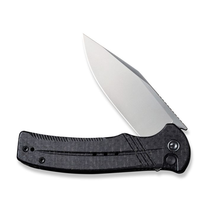 Ніж складаний туристичний Civivi Cogent, (8.8 см) 14C28N / Micarta чорний