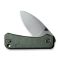 Ніж складаний кишеньковий Civivi Baby Banter, (5.9 см) Nitro-V / Micarta зелений