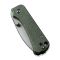 Ніж складаний кишеньковий Civivi Baby Banter, (5.9 см) Nitro-V / Micarta зелений