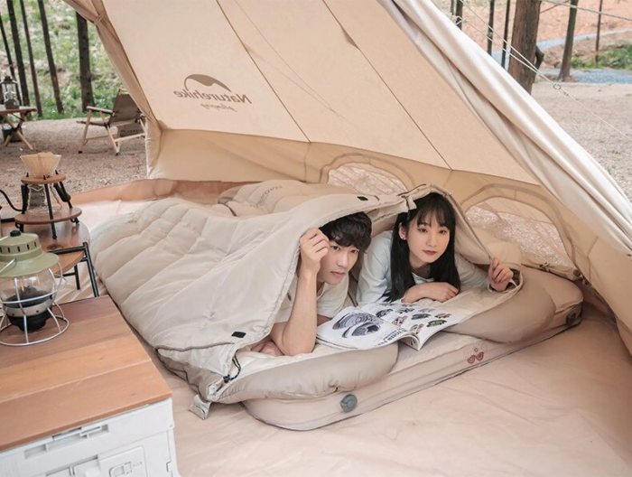 Спальний мішок з капюшоном Naturehike B400 NH21MSD11, бежевий