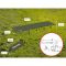 Ліжко складане Naturehike XJC05 NH20JJ001, Поліестер Oxford / алюміній, хакі