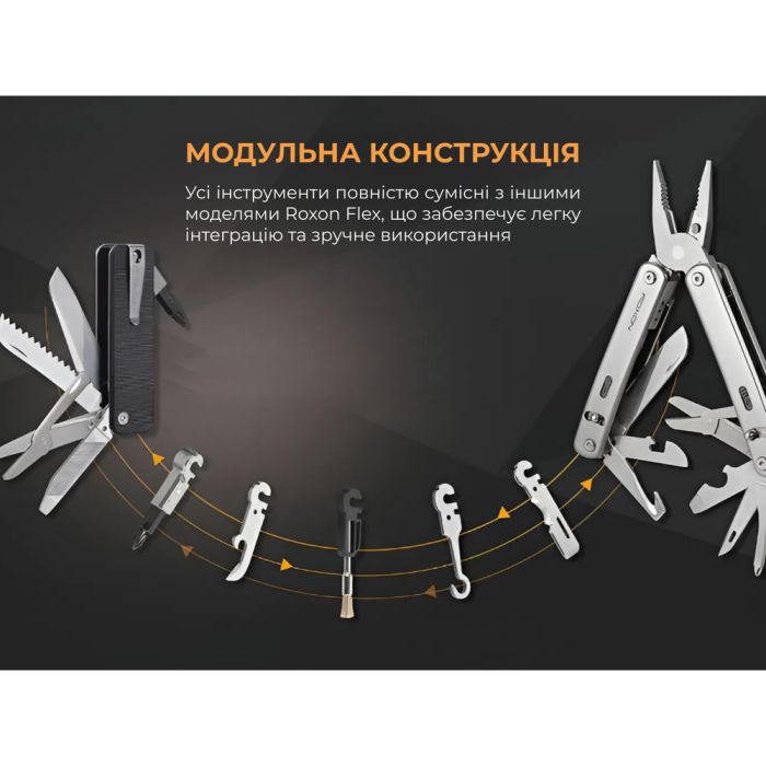 Мультитул Roxon Mini Flex Companion S504G