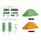 Намет надлегкий одномісний Naturehike Cloud Up Base 1 CNK2450WS032, зелений