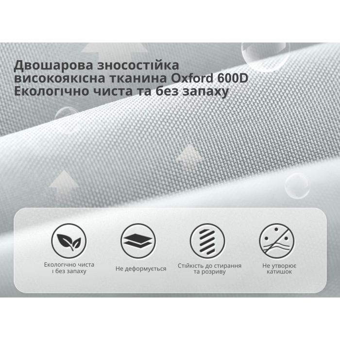 Стілець складаний Naturehike CNK23JU0001, світло-сірий