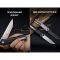 Ніж складаний туристичний Ruike P166-AB, (9.2 см) 14C28N / Aluminum чорний