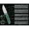 Ніж складаний туристичний Ganzo G769 (9 см) D2 / G10 зелений