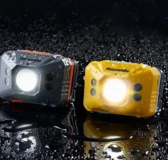 Ліхтар налобний Naturehike NH SD-02 1200mAh NH17G025-D, сірий