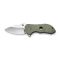 Ніж складаний кишеньковий Civivi Gordo, (6.4 см) D2 / Micarta оливковий