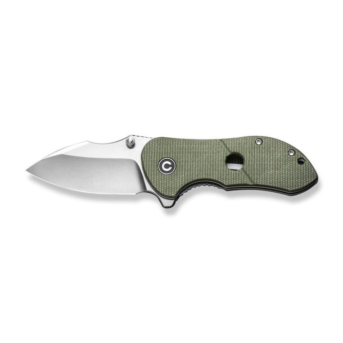 Ніж складаний кишеньковий Civivi Gordo, (6.4 см) D2 / Micarta оливковий
