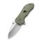 Ніж складаний кишеньковий Civivi Gordo, (6.4 см) D2 / Micarta оливковий