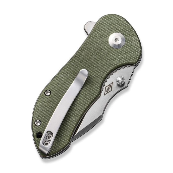 Ніж складаний кишеньковий Civivi Gordo, (6.4 см) D2 / Micarta оливковий