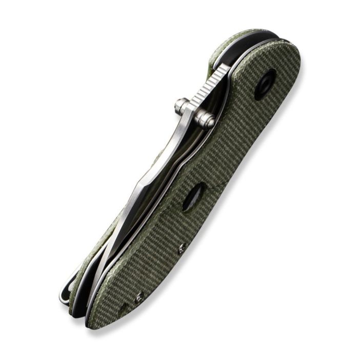 Ніж складаний кишеньковий Civivi Gordo, (6.4 см) D2 / Micarta оливковий