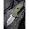 Ніж складаний кишеньковий Civivi Gordo, (6.4 см) D2 / Micarta оливковий