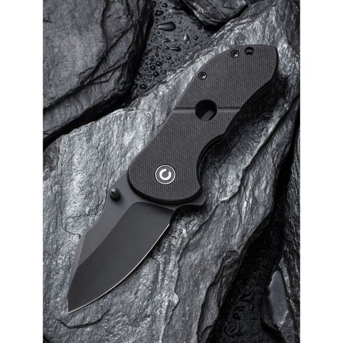 Ніж складаний кишеньковий Civivi Gordo, (6.4 см) D2 / G10 чорний