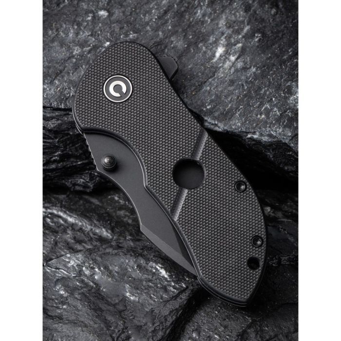 Ніж складаний кишеньковий Civivi Gordo, (6.4 см) D2 / G10 чорний