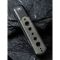 Ніж складаний туристичний Civivi Banneret, (8.8 см) Nitro-V / Stainless & Micarta чорний 