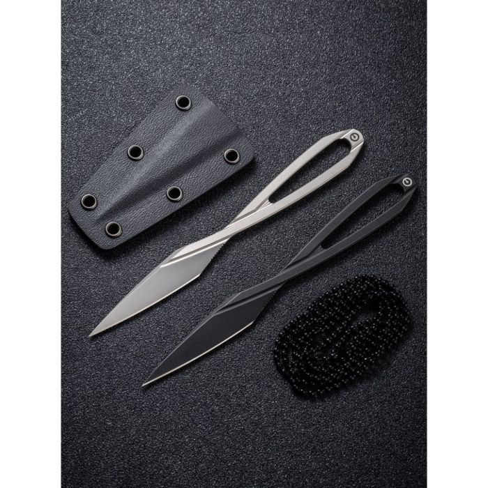 Ніж фіксований тактичний Civivi D-Art, D2 (12.5 см) чорний