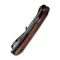 Ніж складаний кишеньковий Civivi Odium, (6.7 см) Damascus / Guibourtia Wood