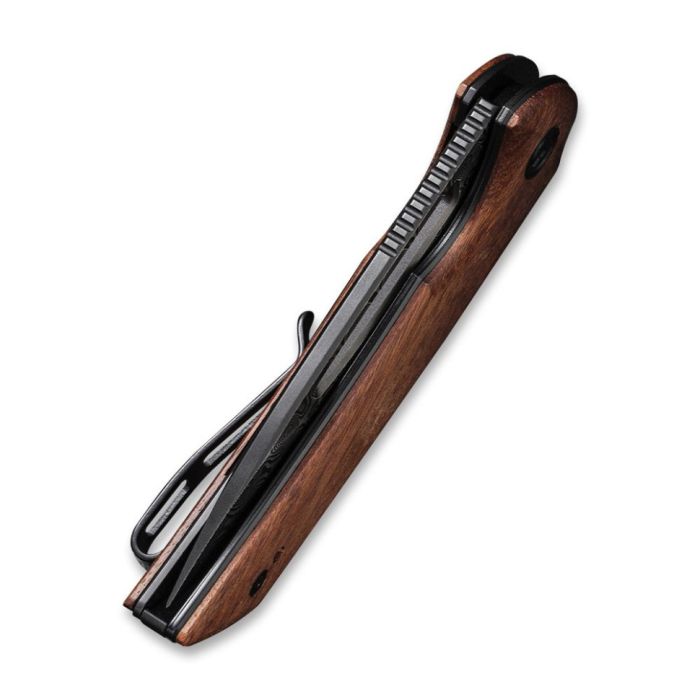 Ніж складаний кишеньковий Civivi Odium, (6.7 см) Damascus / Guibourtia Wood