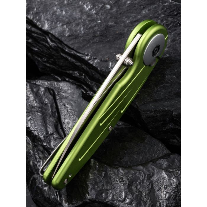 Ніж складаний туристичний Civivi Starflare, (8.4 см) Nitro-V / Aluminum зелений
