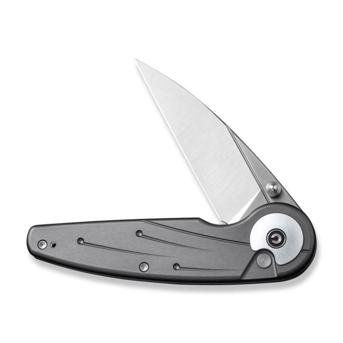 Ніж складаний туристичний Civivi Starflare, (8.4 см) Nitro-V / Aluminum сірий
