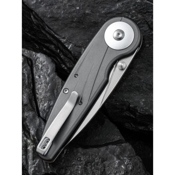 Ніж складаний туристичний Civivi Starflare, (8.4 см) Nitro-V / Aluminum сірий