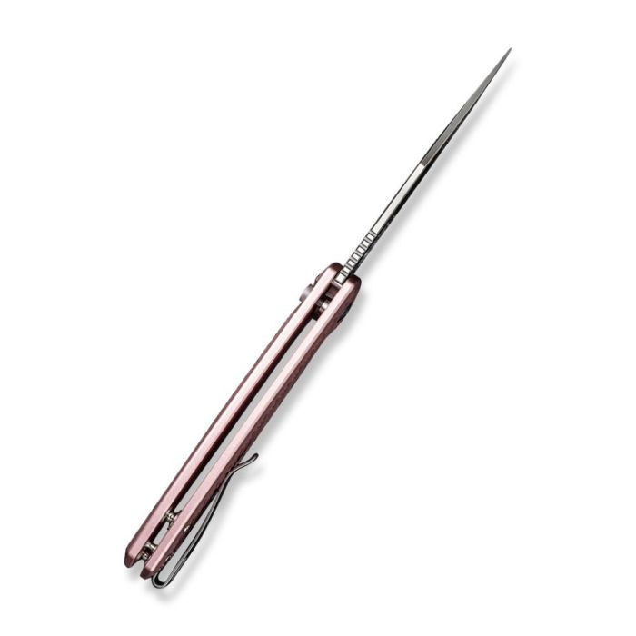 Ніж складаний туристичний Civivi Stormhowl, (8.4 см) Nitro-V / Aluminum рожевий