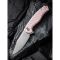 Ніж складаний туристичний Civivi Stormhowl, (8.4 см) Nitro-V / Aluminum рожевий
