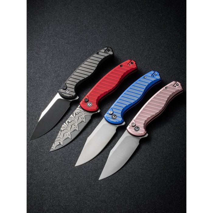 Ніж складаний туристичний Civivi Stormhowl, (8.4 см) Nitro-V / Aluminum рожевий