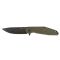 Ніж складаний туристичний Ruike D191-G, (9.2 см) 8Cr13Mov / G10 + steel 420 зелений