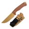 Ніж фіксований мисливський  Ruike F186-MN, (11.8 см) D2 / Micarta коричневий