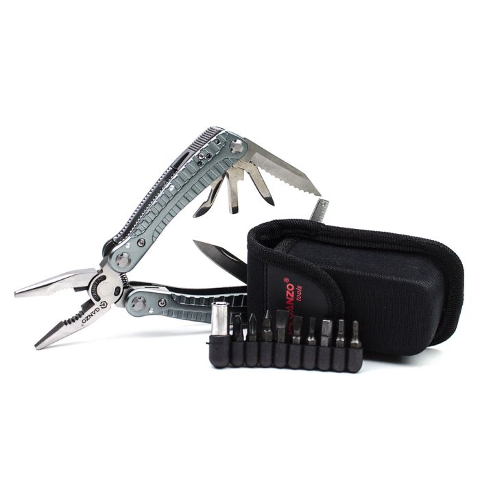 Мультитул Ganzo G105, (16.5 см) 22 функції + біти та чохол
