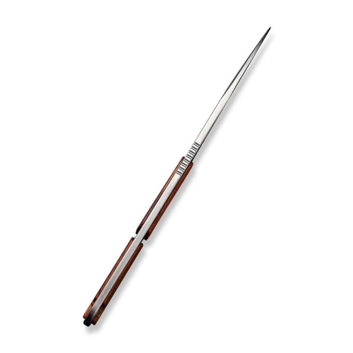 Ніж фіксований тактичний Civivi Mini Elementum, (5.7 см) Nitro-V / Guibourtia Wood