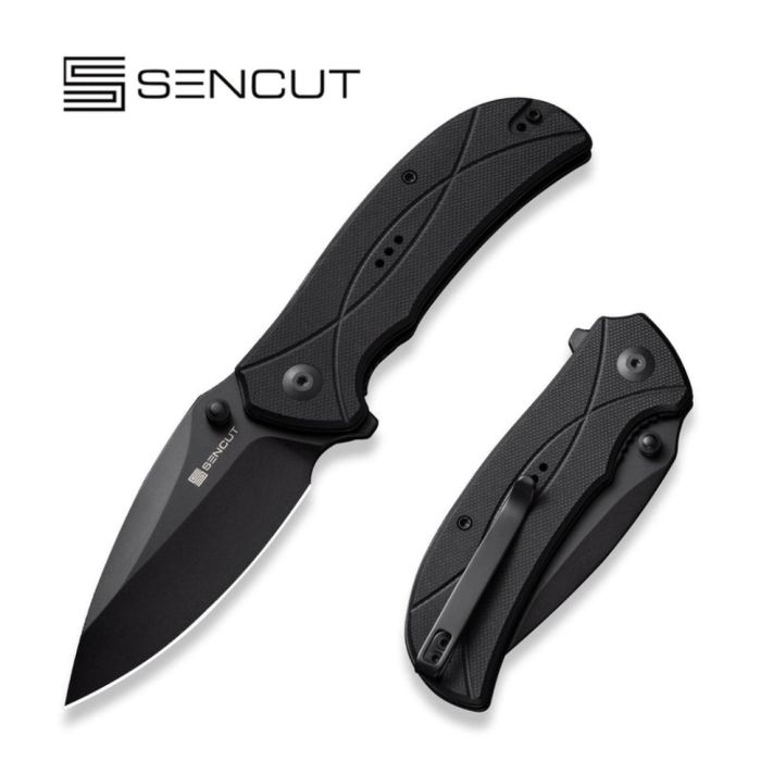 Ніж складаний туристичний Sencut Hyrax, (8.4 см) 9Cr18MoV / G10 чорний