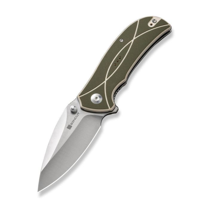 Ніж складаний туристичний Sencut Hyrax, (8.4 см) 9Cr18MoV / G10 сірий