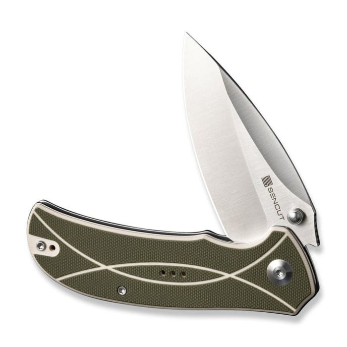 Ніж складаний туристичний Sencut Hyrax, (8.4 см) 9Cr18MoV / G10 сірий